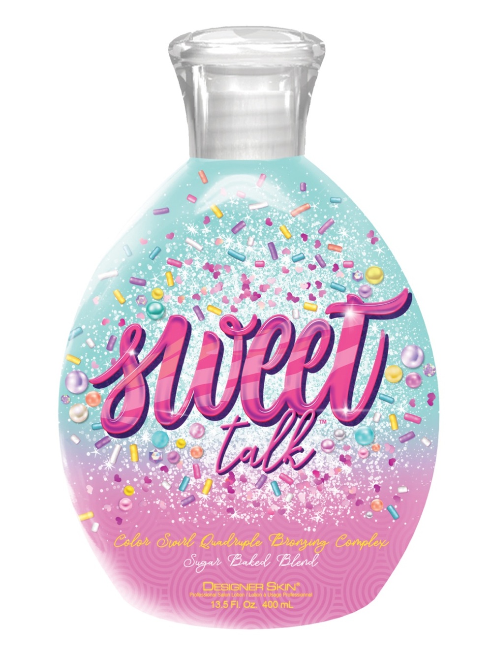 Designer Skin Sweet Talk Quadruple Bronzer Tanning Lotion 13.5 oz